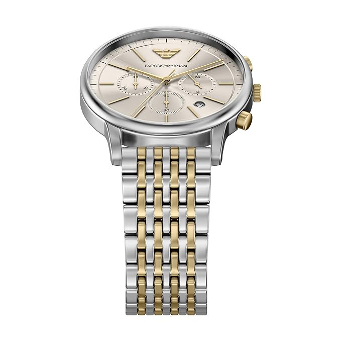 Emporio Armani Multicolor Quartz Stainless Steel Watch