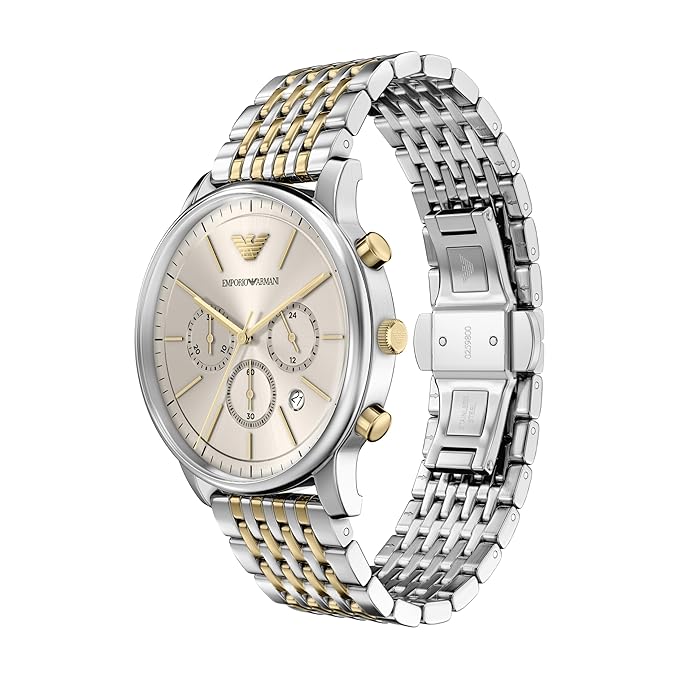 Emporio Armani Multicolor Quartz Stainless Steel Watch
