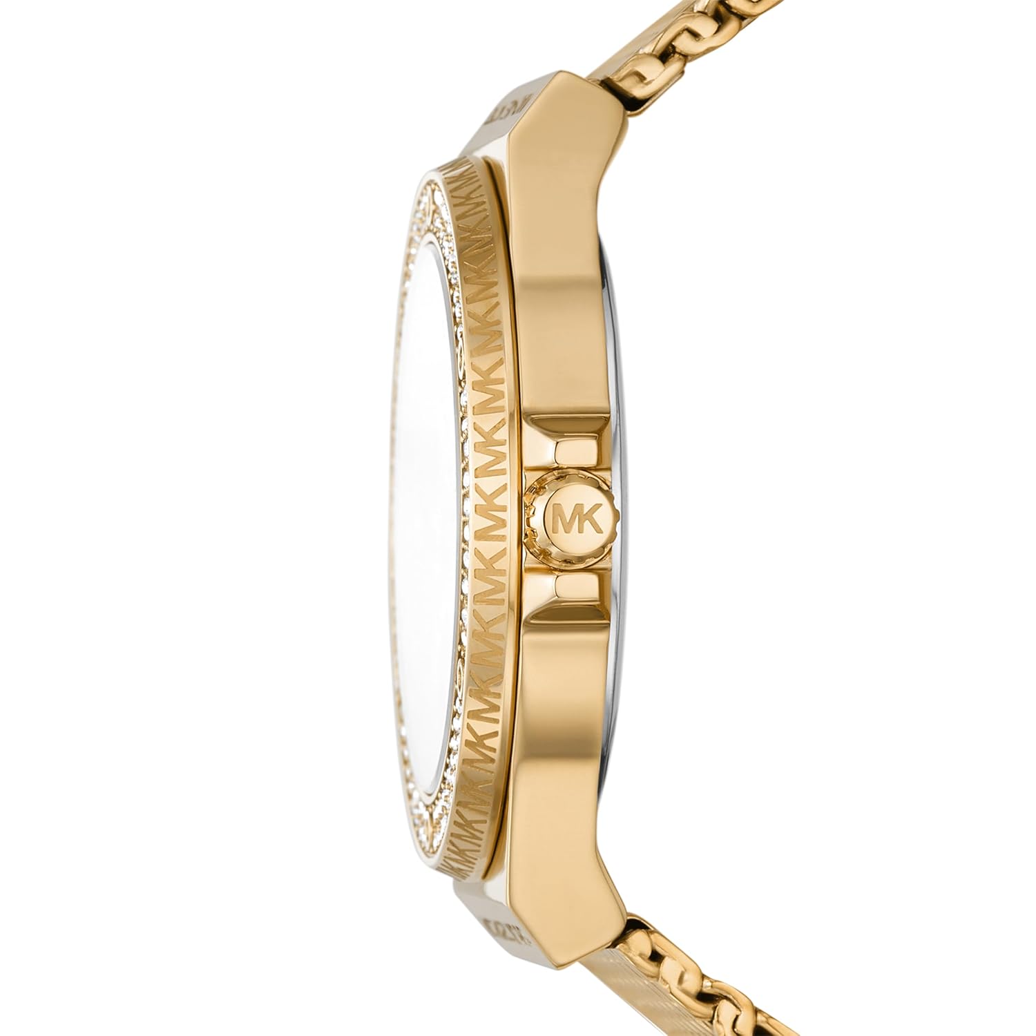 Michael Kors Lennox Analog Gold Dial Women's Watch