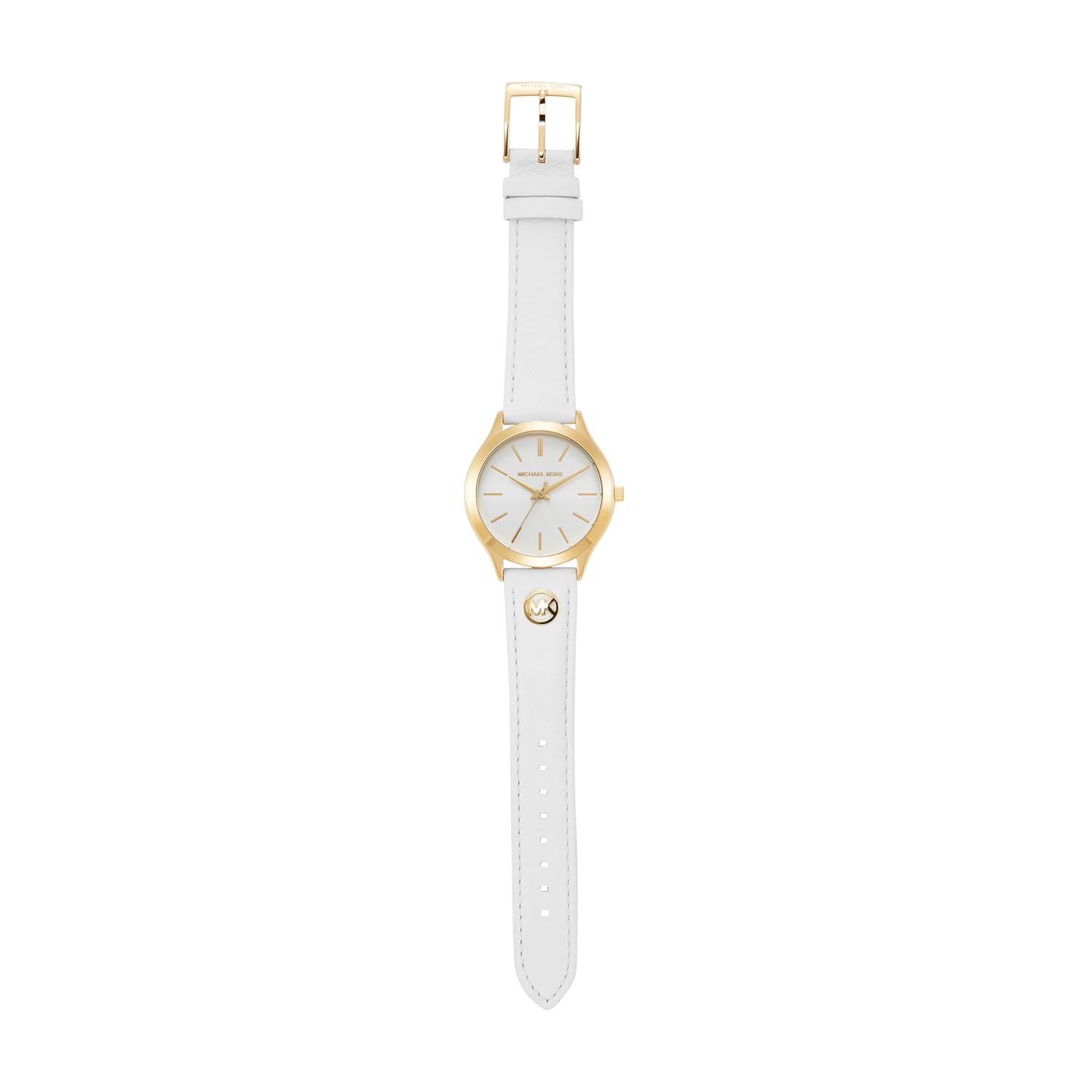 Michael Kors Slim Runway White Watch
