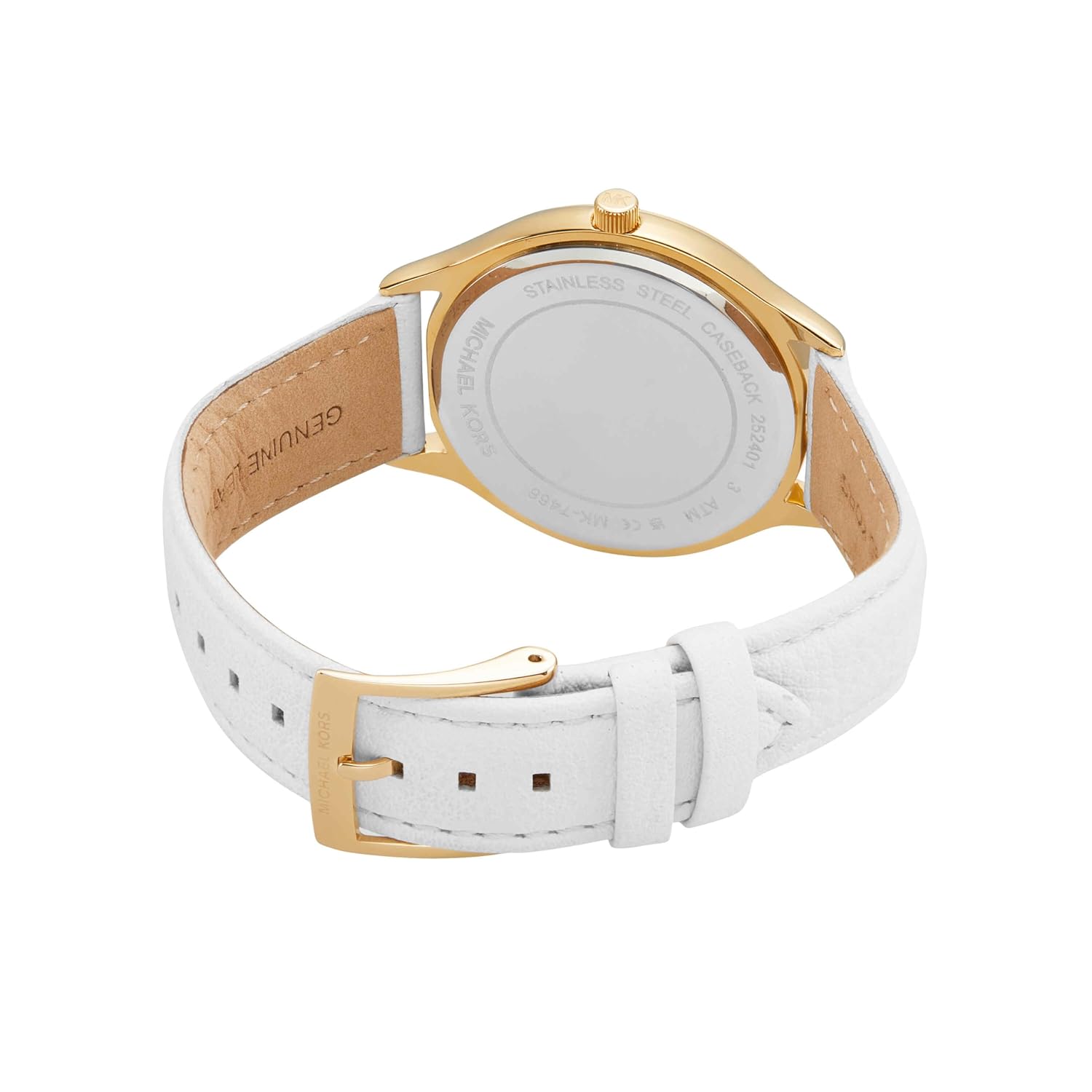 Michael Kors Slim Runway White Watch