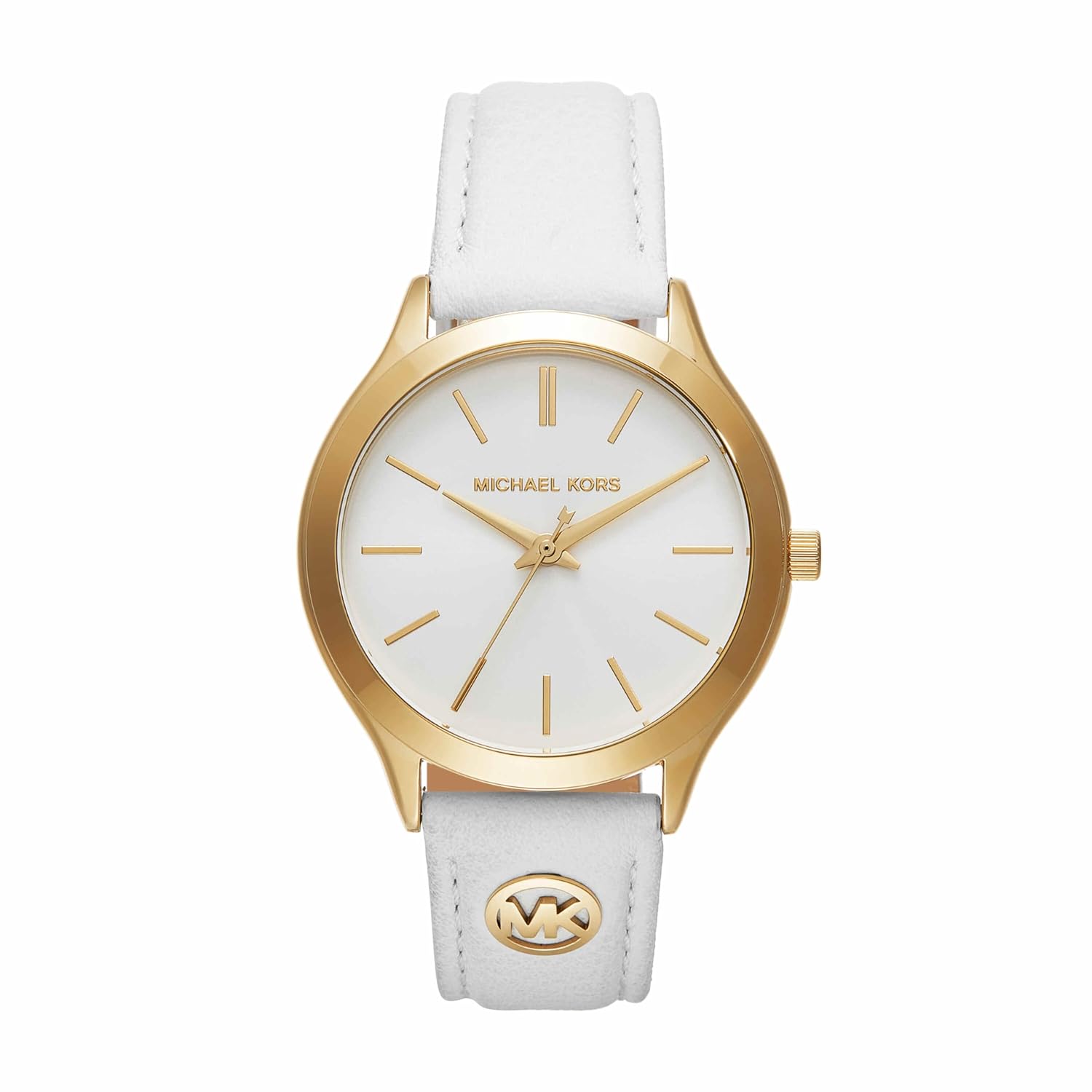 Michael Kors Slim Runway White Watch