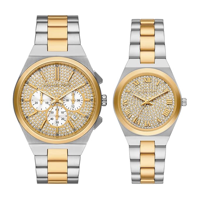 Michael Kors Lennox Two Tone Watch