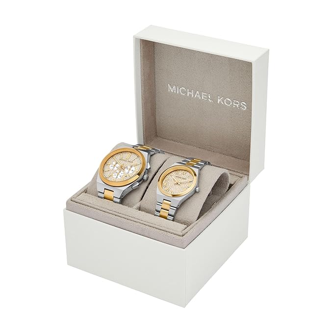 Michael Kors Lennox Two Tone Watch