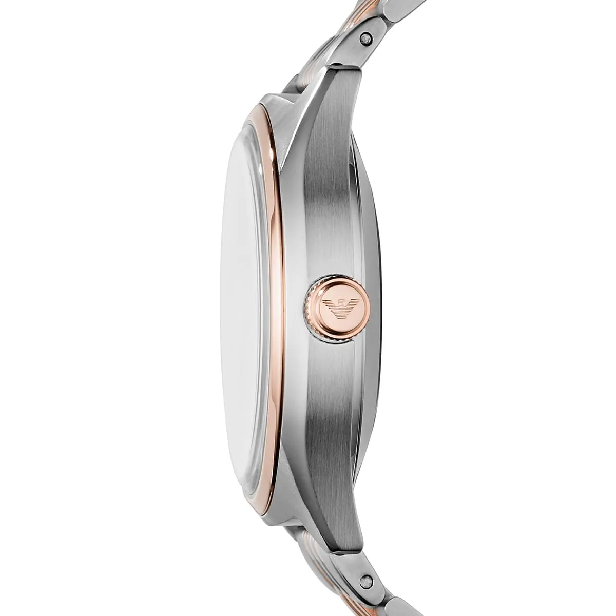 Emporio Armani Men's AR60002 Dress Watch Analog Display Japanese Automatic Silver Watch
