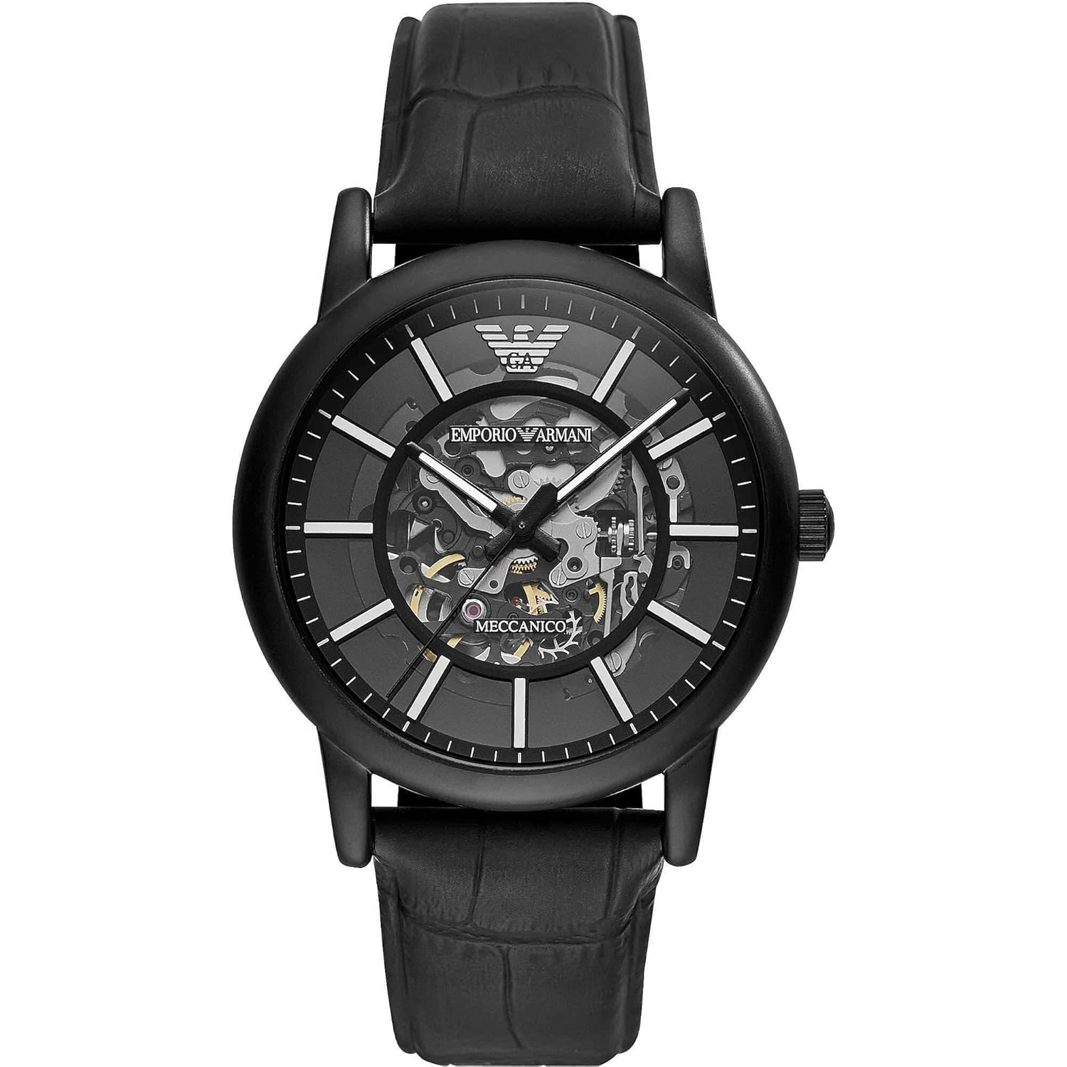 Emporio Armani Analog Black Dial Men's Watch