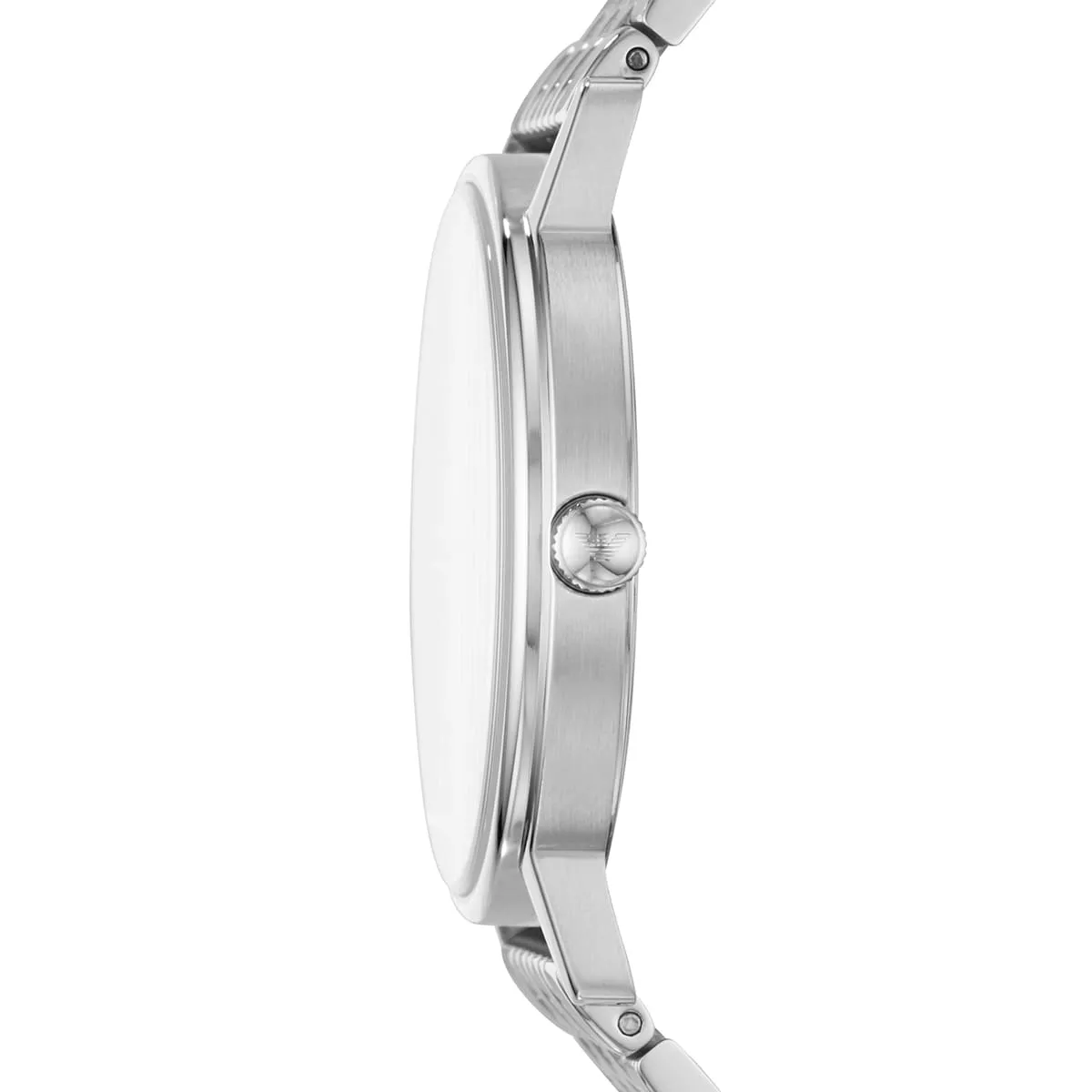 Armani Kappa Blue Dial Stainless Steel Men's Watch