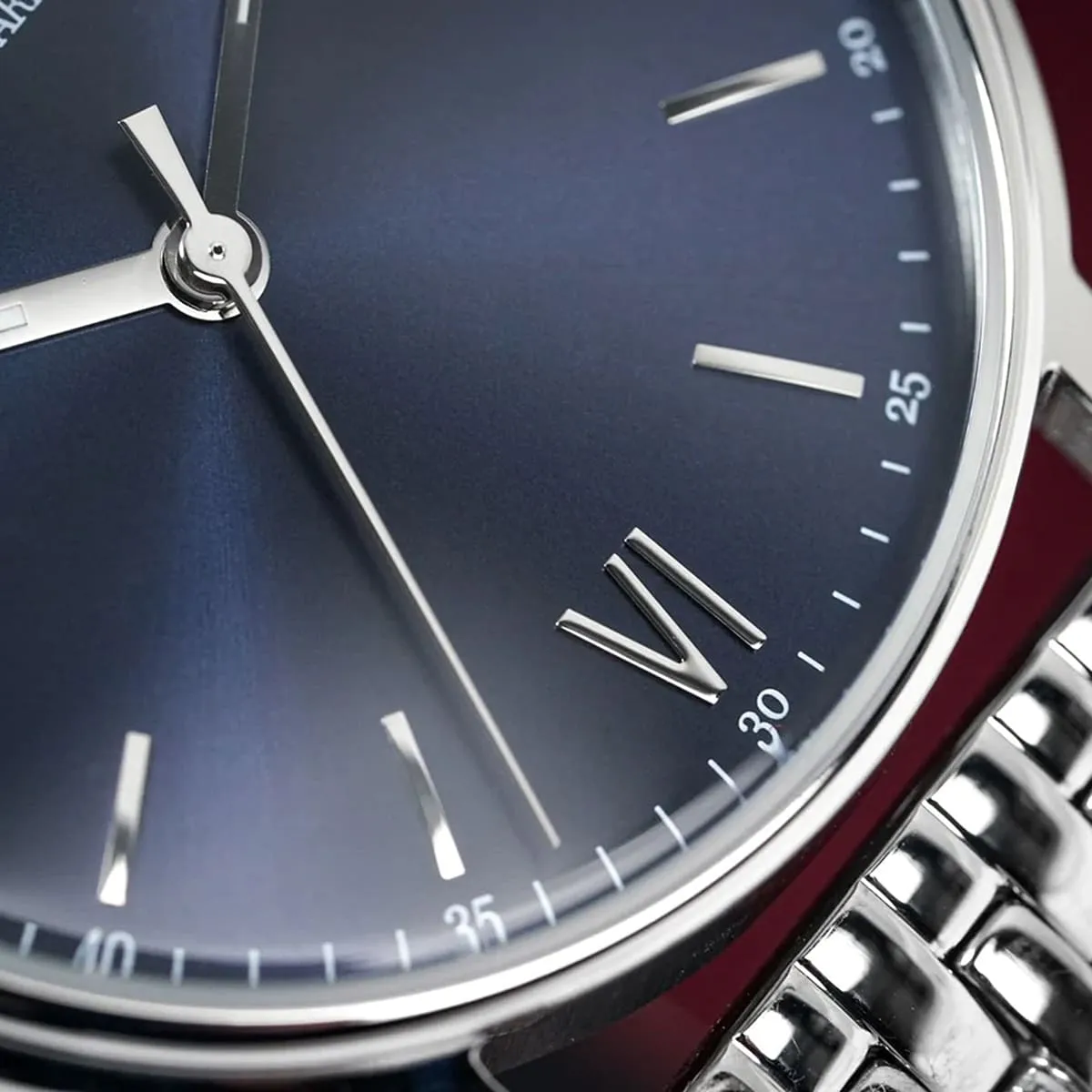Armani Kappa Blue Dial Stainless Steel Men's Watch