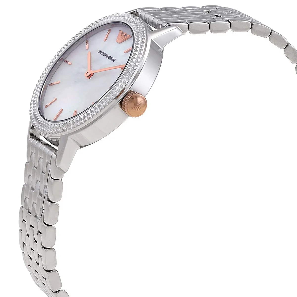 Emporio Armani Interchangeable Analog White Dial Women's Watch
