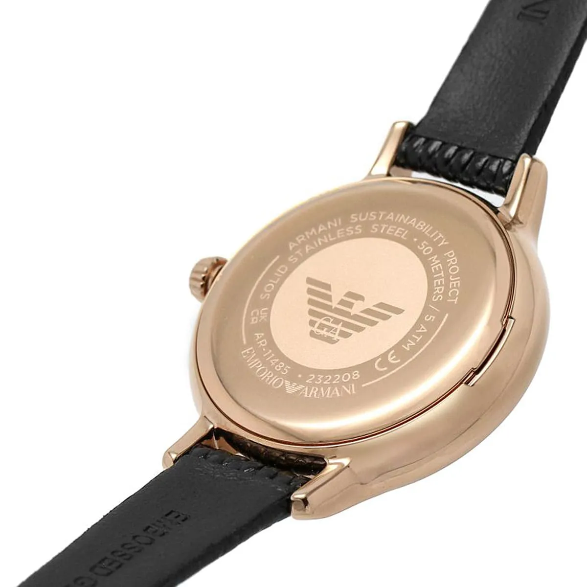Emporio Armani Interchangeable Analog White Dial Women's Watch