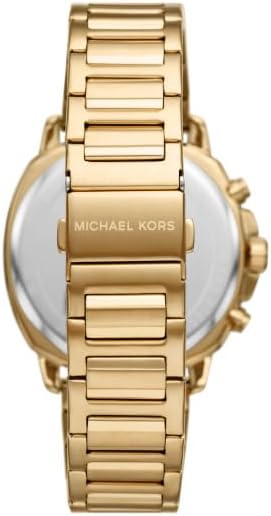 Michael Kors Sullivan Collection MK8969 Men's Chronograph Watch in Gold Stainless Steel, gold, Elegant