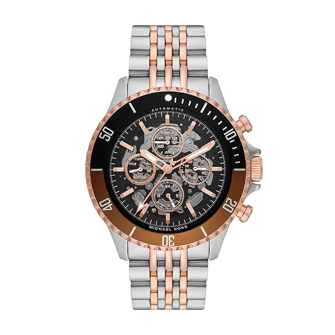 Michael Kors Bayville Analog Black Dial Men's Watch-MK9046