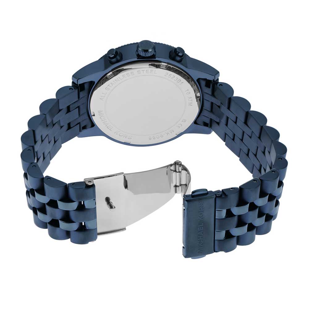 Michael Kors Hutton Analog Blue Dial Men's Watch