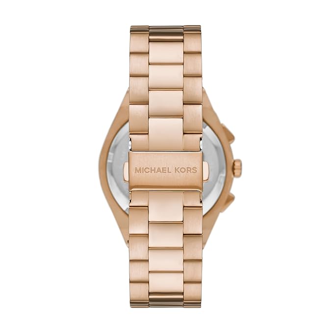 Michael Kors Lennox Men's Watch, Stainless Steel Chronograph Watch for Men with Steel or Silicone Band