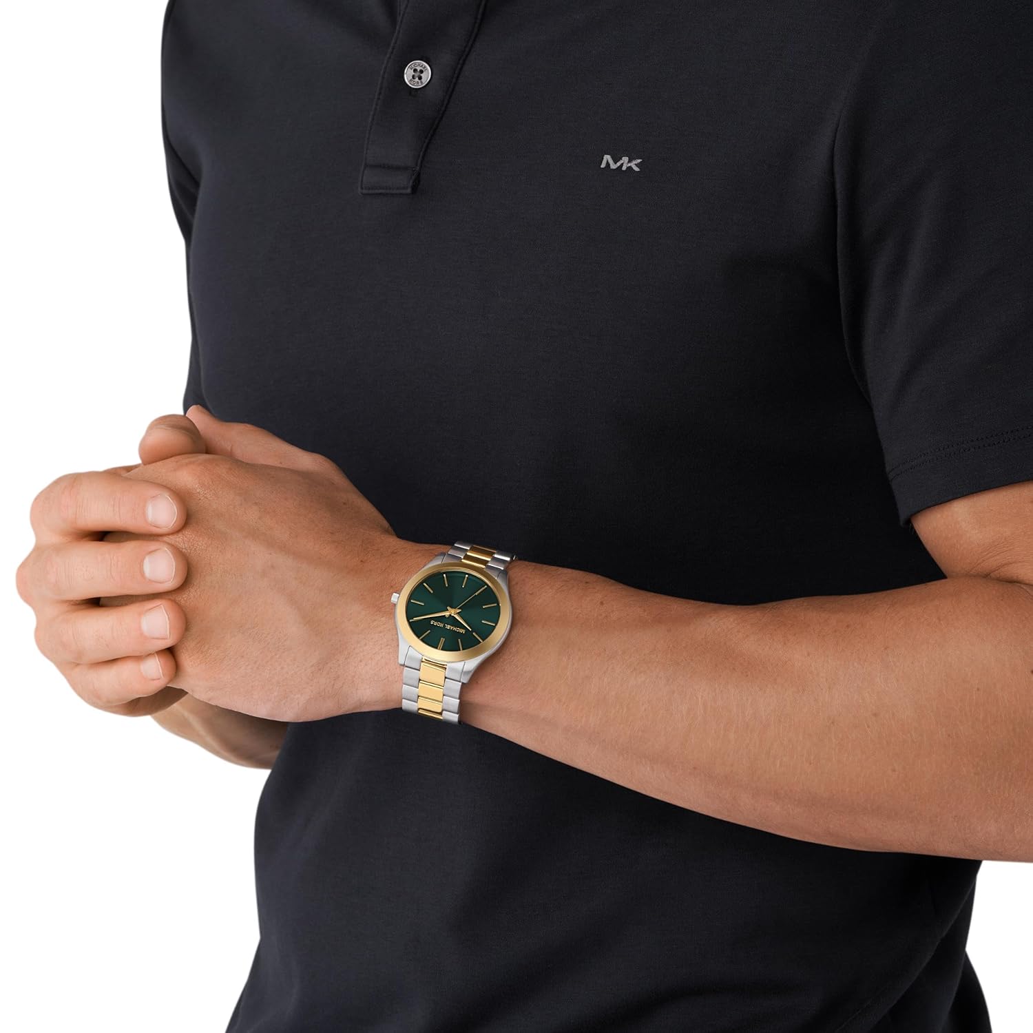 Michael Kors Runway Two Tone Watch
