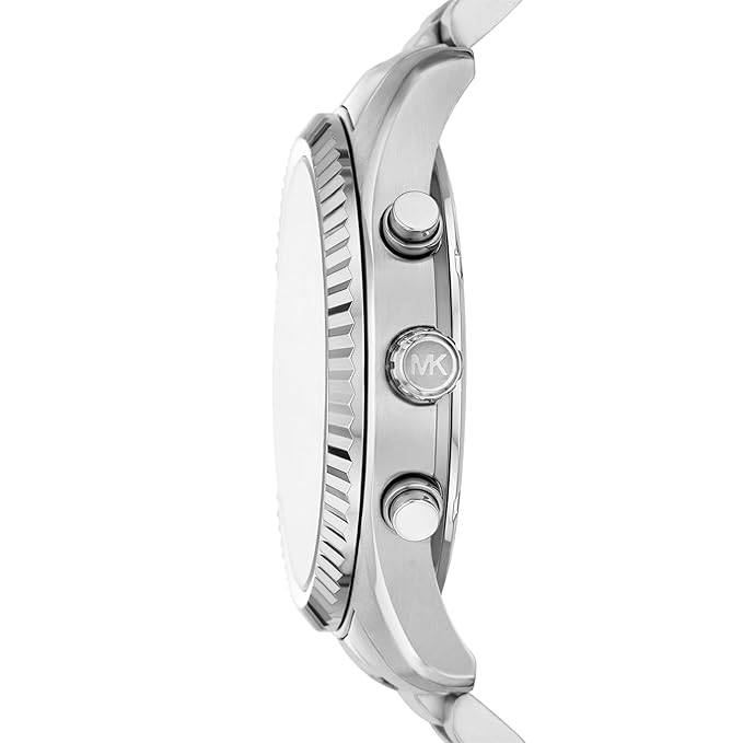 Michael Kors Lexington Silver Watch