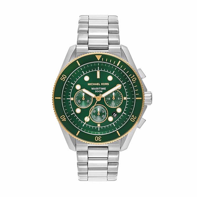 Michael Kors Maritime Silver Quartz Stainless Steel Watch