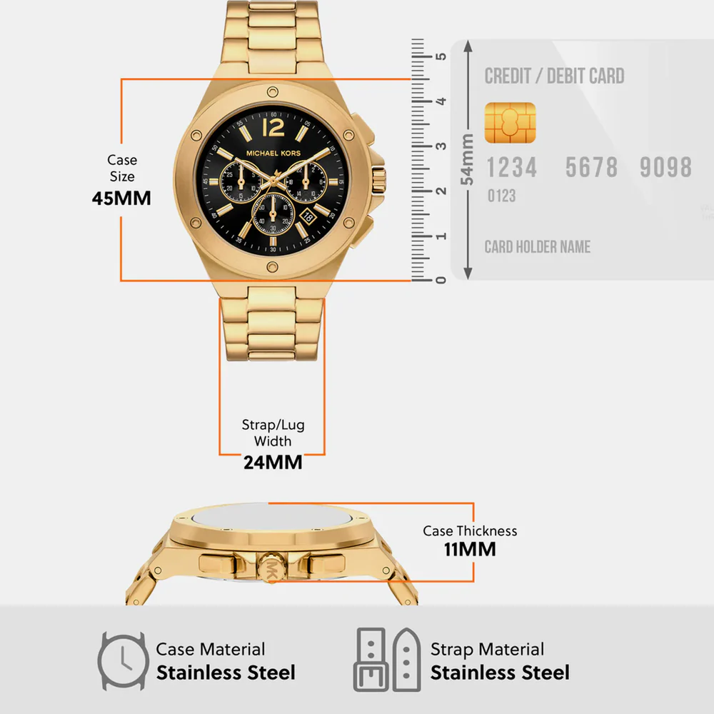 Michael Kors Lennox Men Quartz Watch