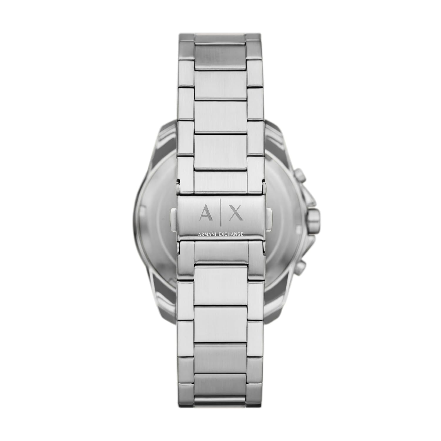 Armani Exchange Stainless Steel Analog Green Dial Men Watch, Silver Band