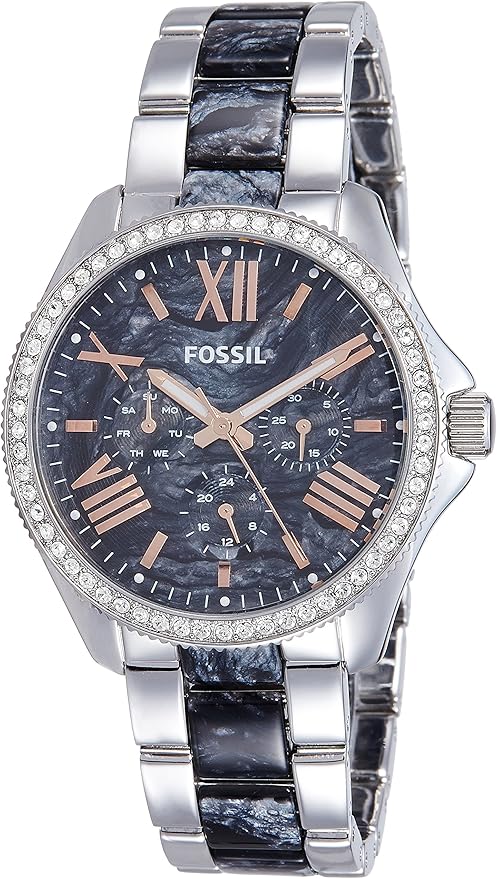 Fossil AM4632 Women's Analog Display Quartz Silver Watch
