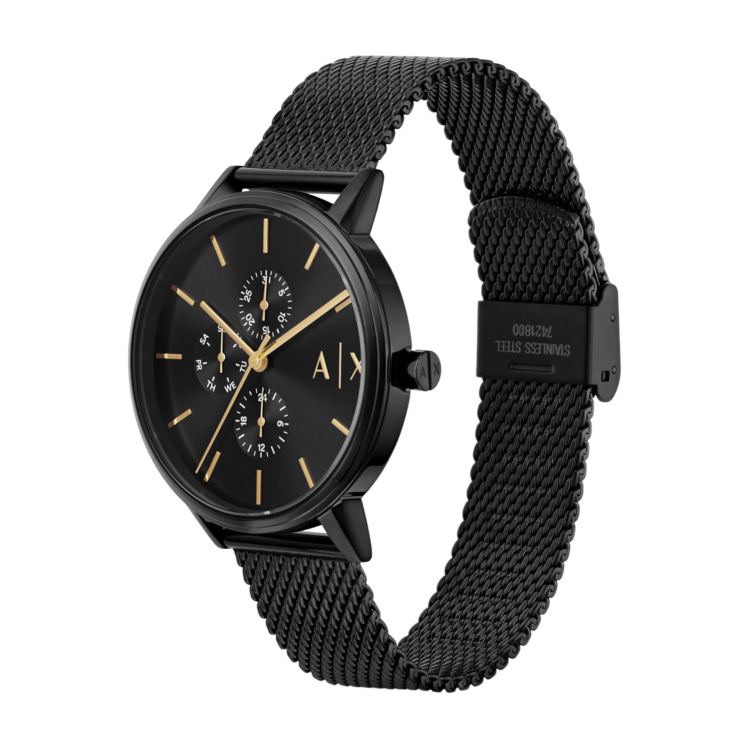 Armani Exchange Men's Black Dial Analog Watch