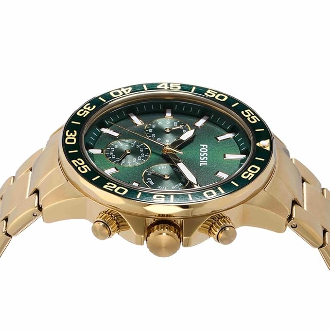 Fossil Bannon Gold Quartz Stainless Steel Watch
