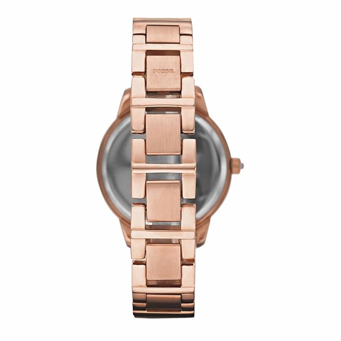 Fossil Women Jesse Analog Rose Gold Dial Watch