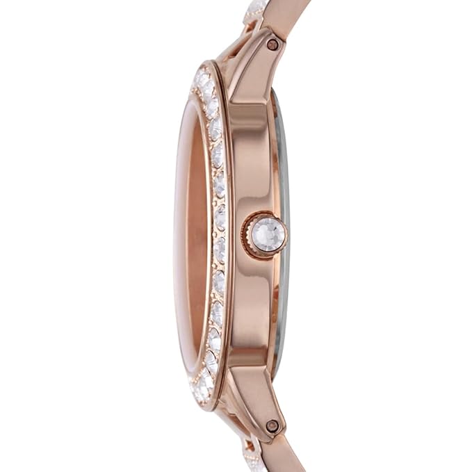 Fossil Women Jesse Analog Rose Gold Dial Watch