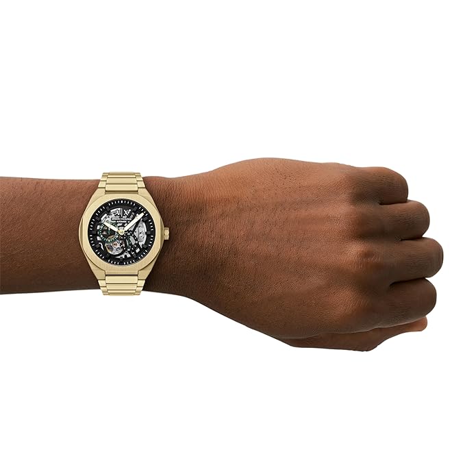 Armani Exchange Gold Watch