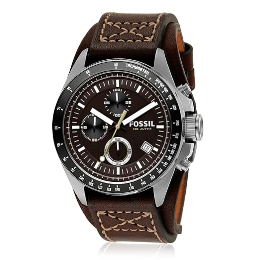 Fossil Decker Chronograph Brown Dial Men's Watch