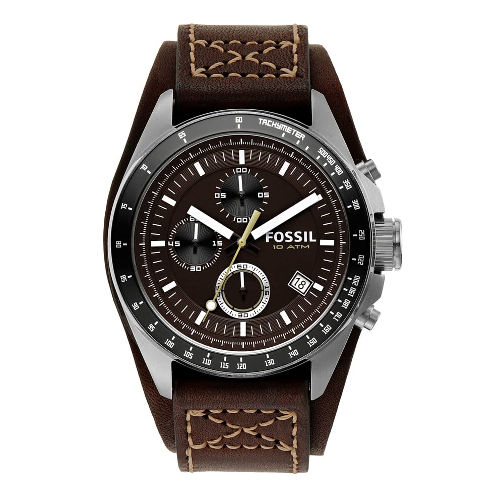 Fossil Decker Chronograph Brown Dial Men's Watch