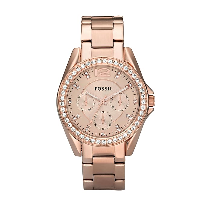 Fossil Analog Gold Dial Women's Watch