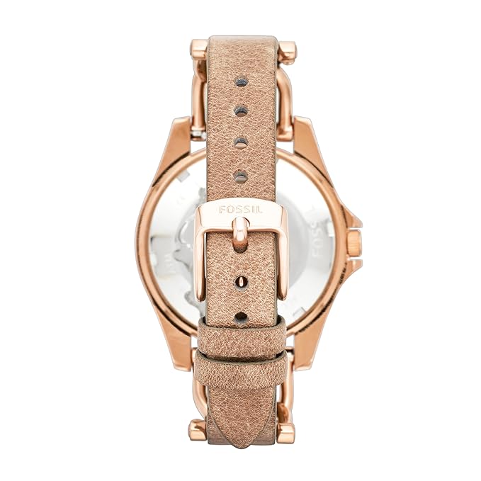 Fossil Riley Analog White & Beige Dial Women's Watch