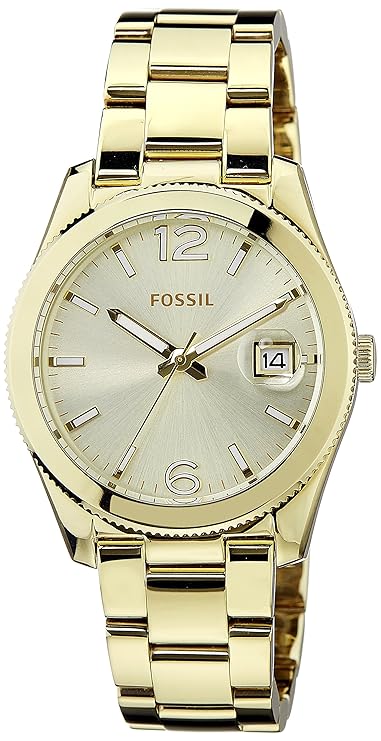 Fossil Perfect Bo Analog Gold Dial Women's Watch-ES3586