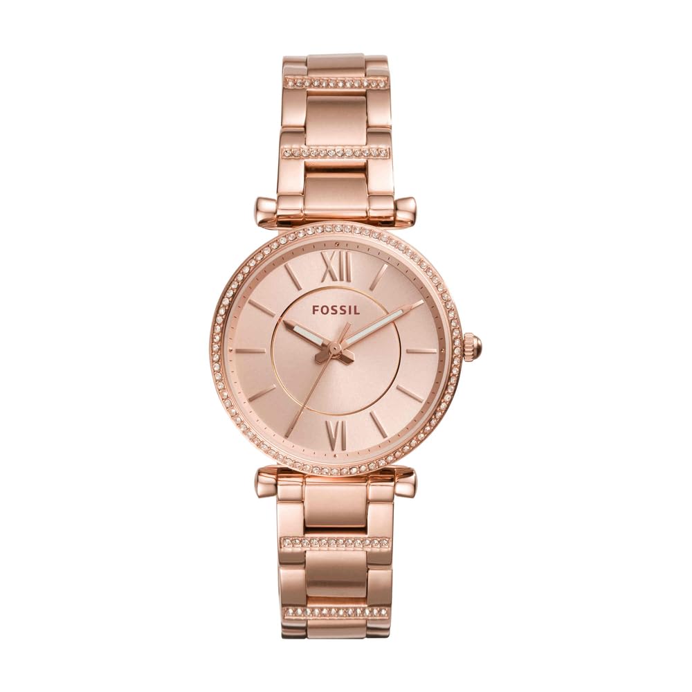 Fossil Carlie Rose Gold Watch