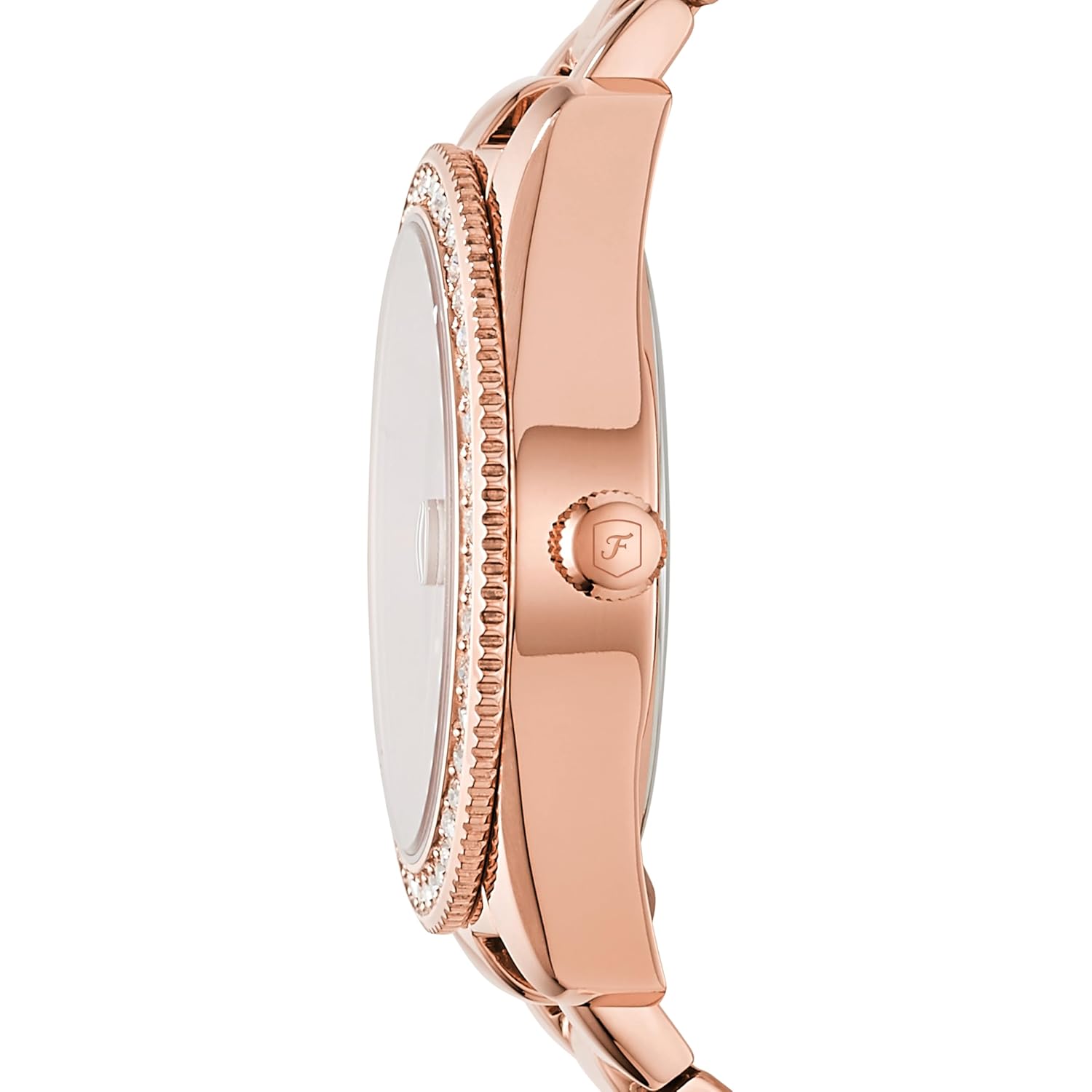 Fossil Analog Rose Gold Dial Women's Watch
