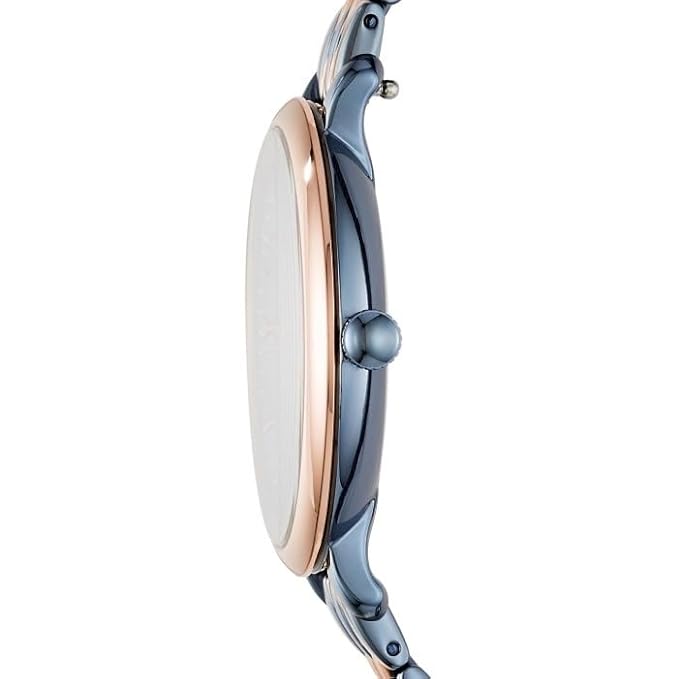 Fossil Date Analog Jacqueline Blue Dial Women's Watch