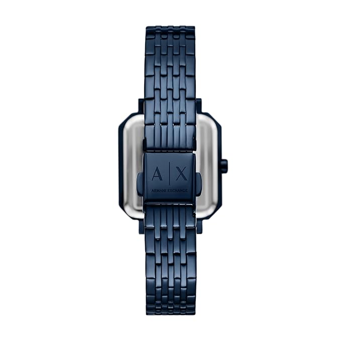Armani Exchange Blue Quartz Stainless Steel Watch