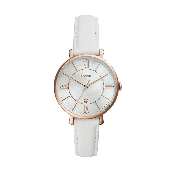 Fossil Analog Mother of Pearl Dial Women's Watch