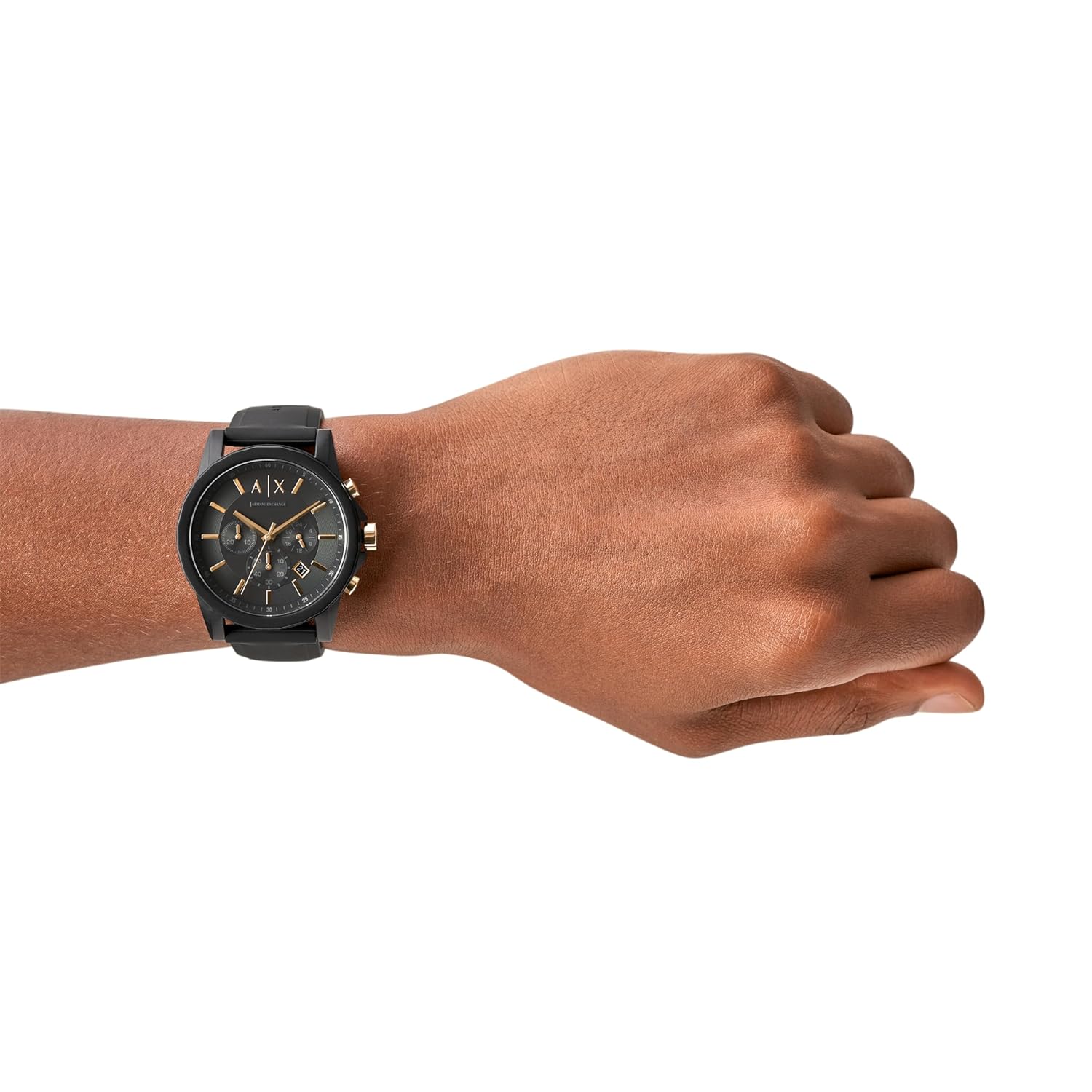 Armani Exchange Outerbanks Analog Black Dial Men's Watch