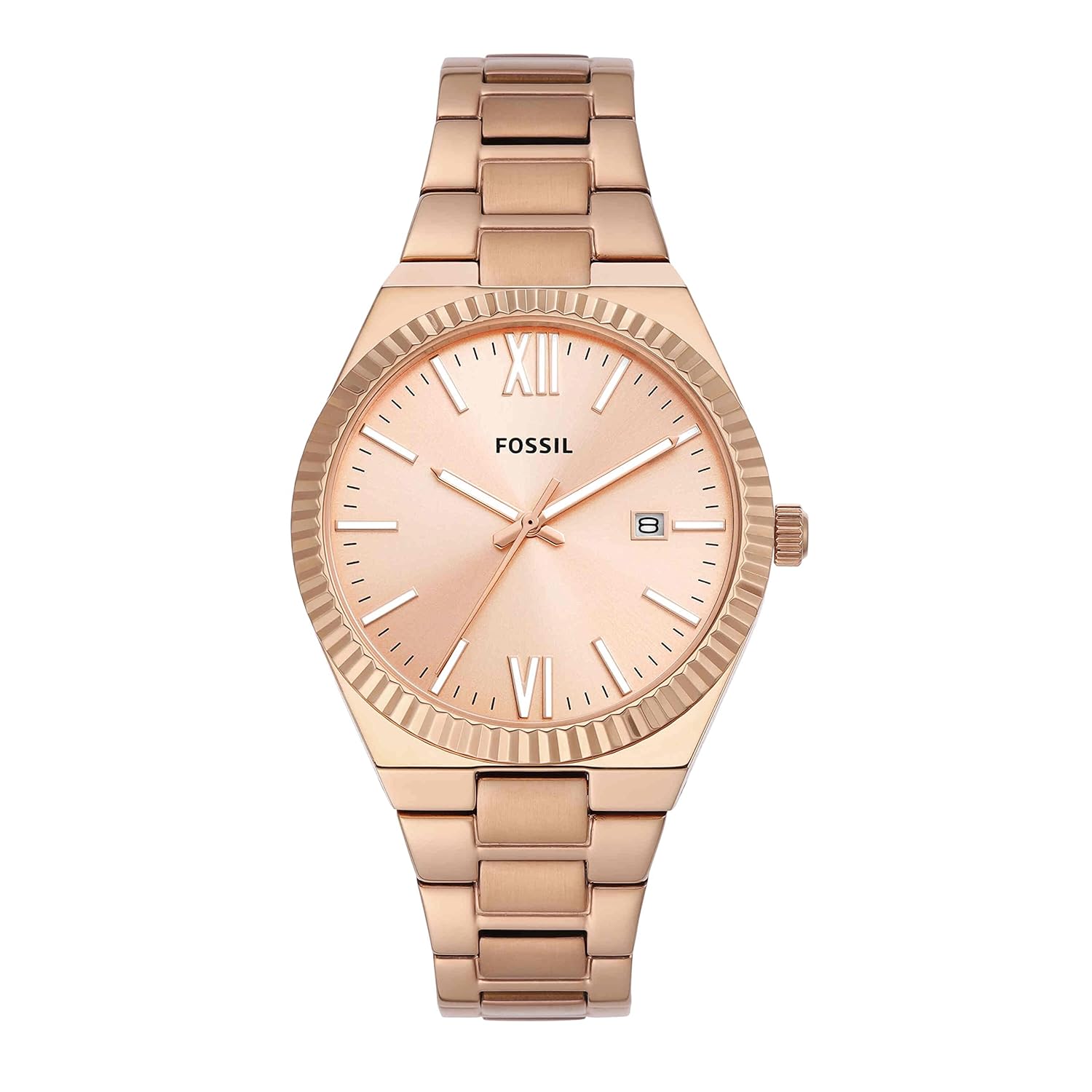 Fossil Scarlette Analog Rose Gold Dial Women's Watch