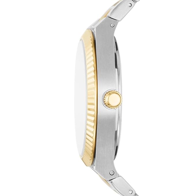 Fossil Scarlette Analog Silver Dial Women's Watch-Es5259 - Stainless Steel