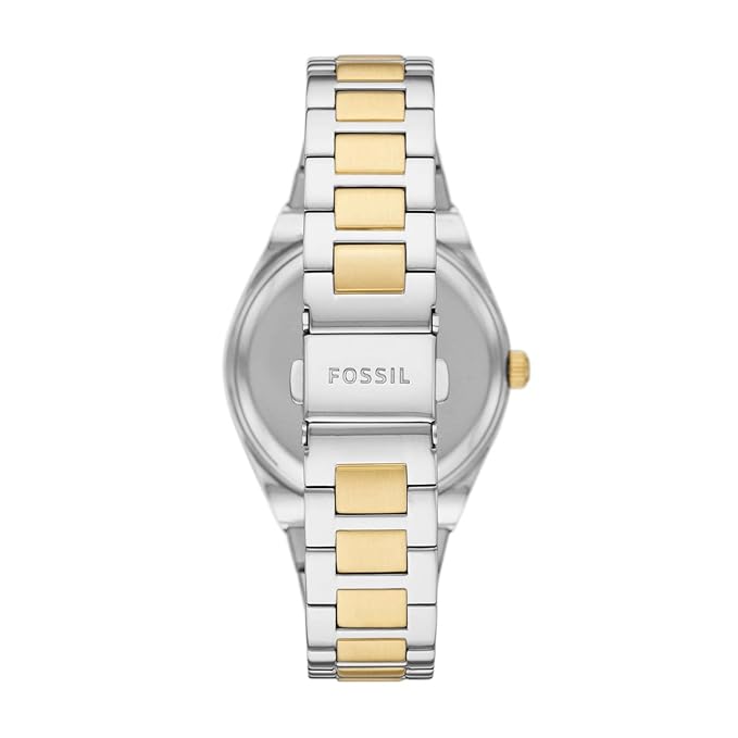 Fossil Scarlette Analog Silver Dial Women's Watch-Es5259 - Stainless Steel