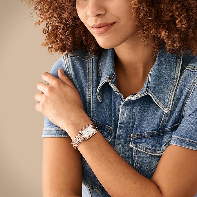 Fossil Raquel Analog White Dial Women's Watch-Es5271 - Stainless Steel