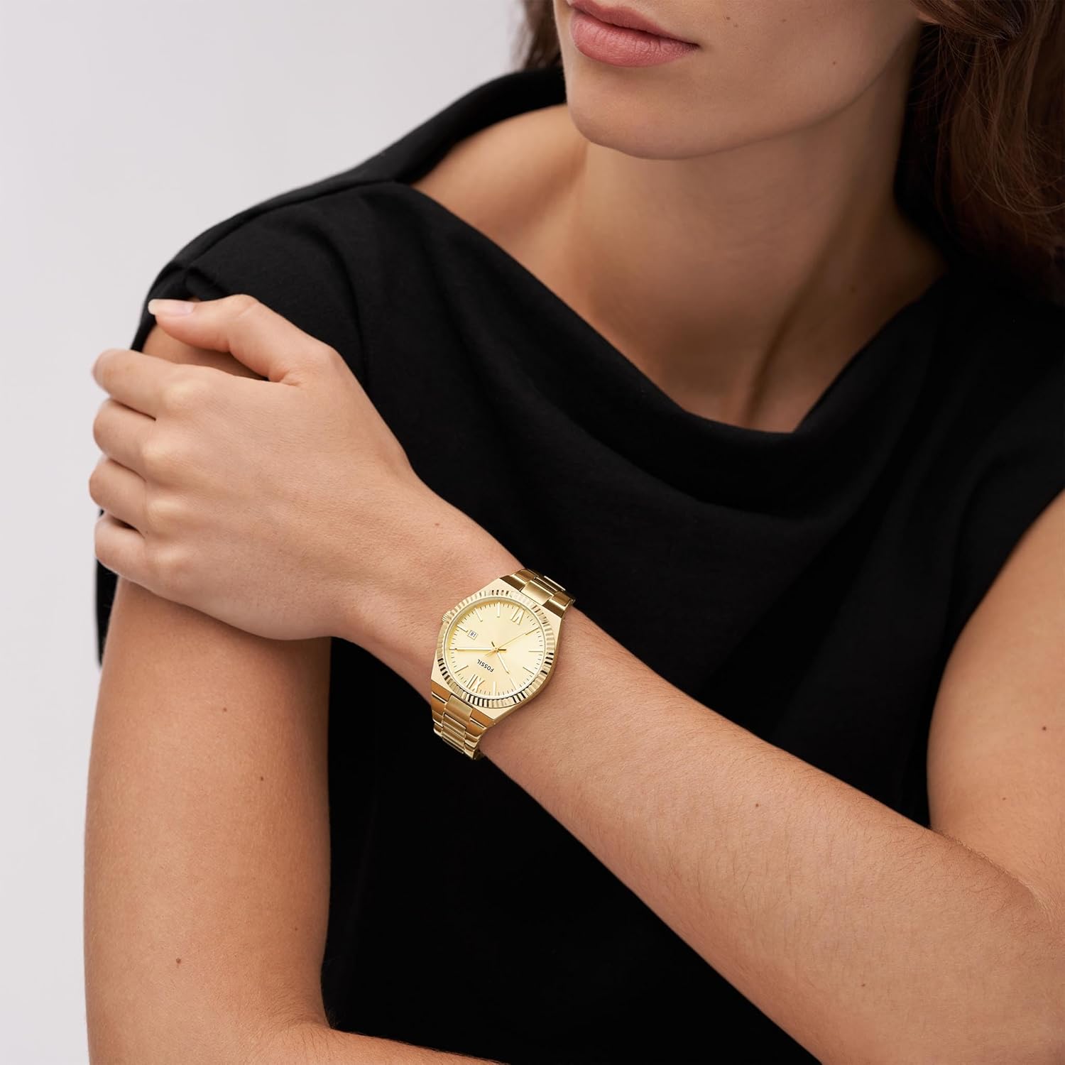 Fossil Scarlette Gold Watch