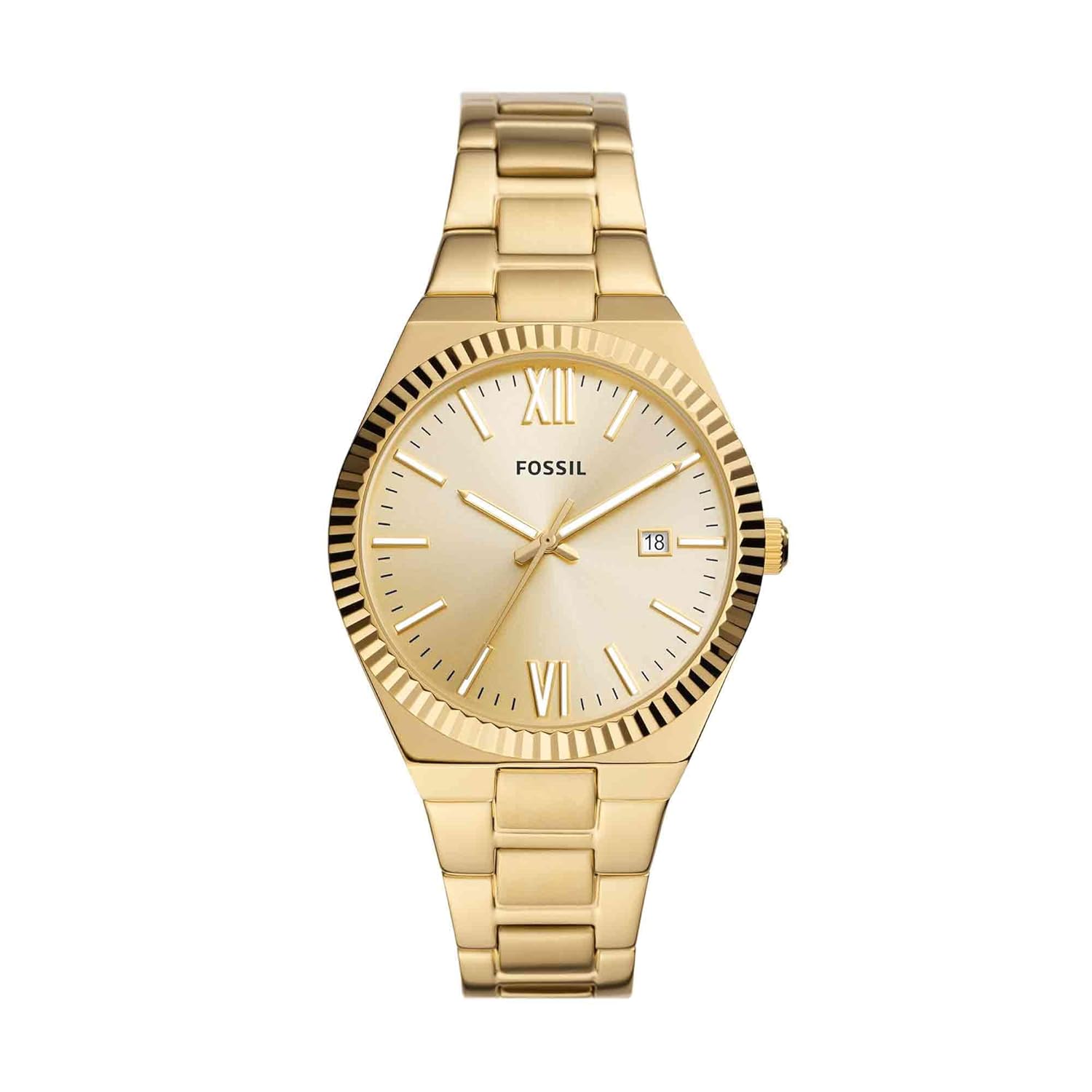 Fossil Scarlette Gold Watch