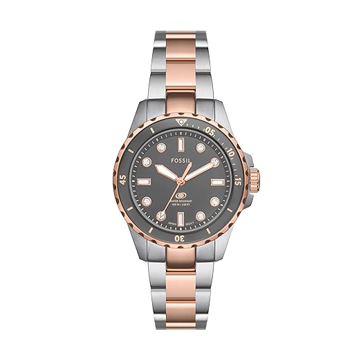 Fossil Blue Dive Two Tone Watch