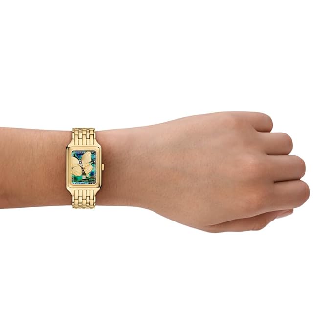 Fossil Raquel Gold Quartz Stainless Steel Watch