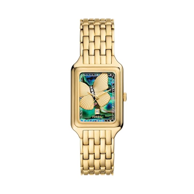 Fossil Raquel Gold Quartz Stainless Steel Watch