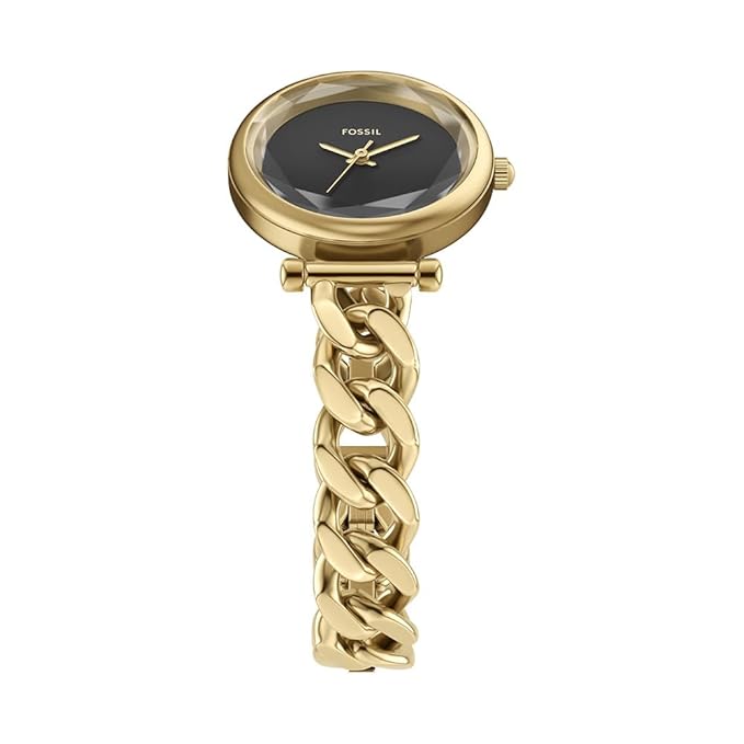 Fossil Carlie Gold Quartz Stainless Steel Watch
